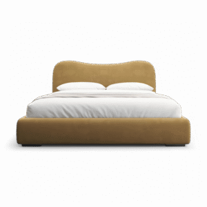 SparrowCity Bed Camel Velvet